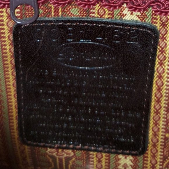 Brighton Fabric Floral / Leaf Pattern Purse - Picture 5 of 16